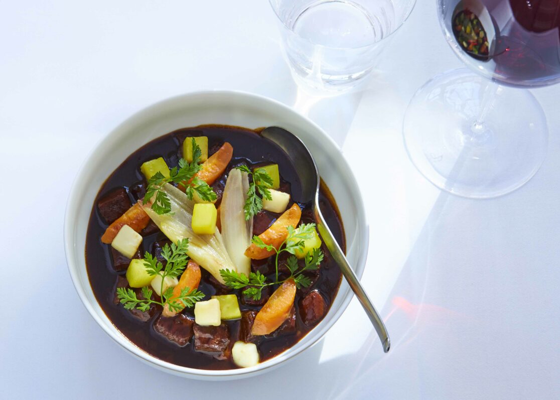 Boeuf Bourgouignon, Restaurant Cumberland